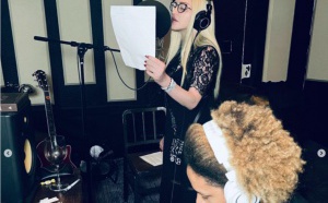 Madonna en studio avec Ahla Malik