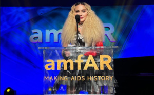 Madonna à l'amfAR